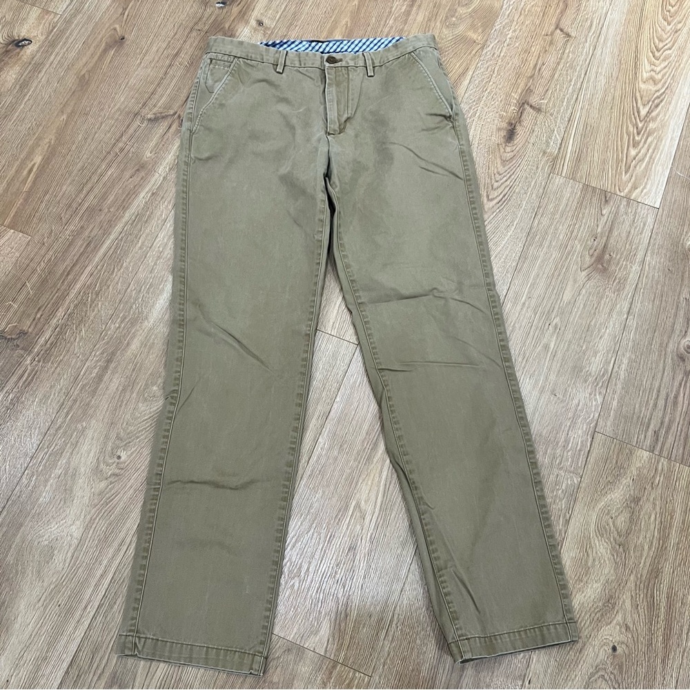 Banana Republic Kentfield Men's Khaki Chinos 34x34 Straight